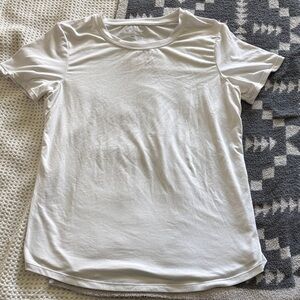 Jockey White Short Sleeve Crew Neck Tee